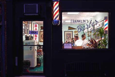 Franklin's barber shop - Franklin's Barber Shop can be contacted via phone at for pricing, hours and directions. Contact Info. Questions & Answers Q Where is Franklin's Barber Shop located? A Franklin's Barber Shop is located at 225 E Girard Ave, Philadelphia, PA 19125. Q What days are Franklin's Barber Shop open? A Franklin's Barber Shop is open: Saturday: …
